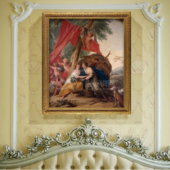 欧索古典欧式贵族人物油画 收藏级高档装饰画 经典欧洲名画临摹